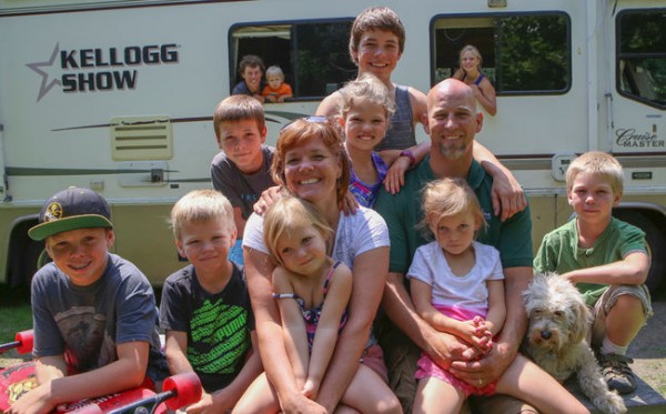 Family Presses In RV To Live Out And About
